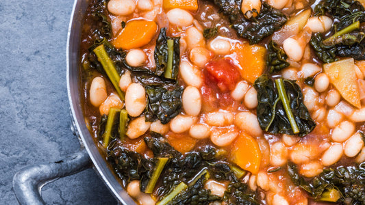 Navy Bean & Kale Soup