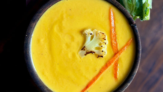 “Creamy” Cauliflower Soup Recipe