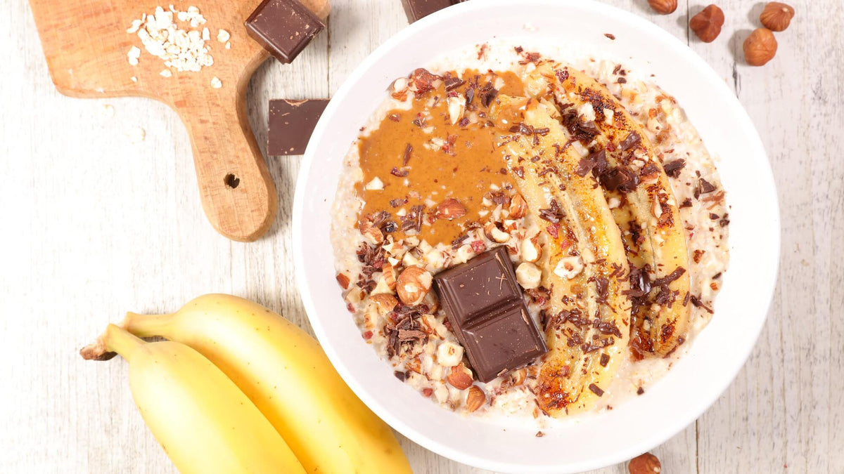 Peanut Butter Banana & Chia Oatmeal