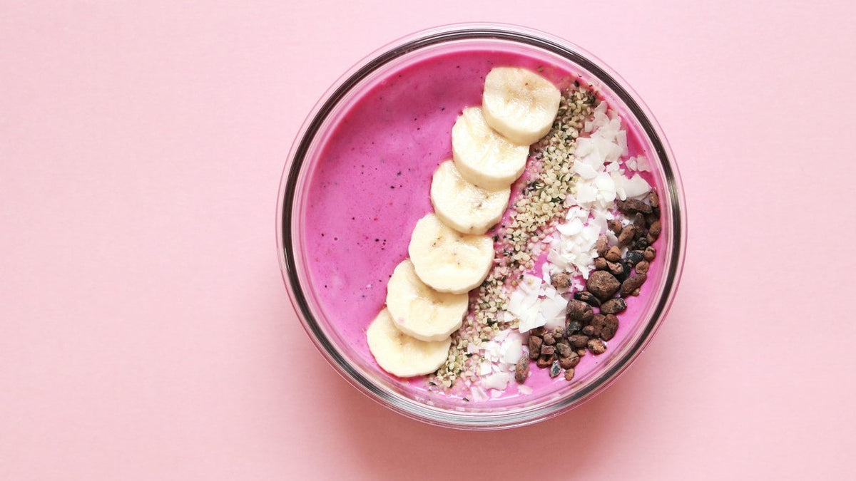 Strawberry Banana Smoothie Bowl