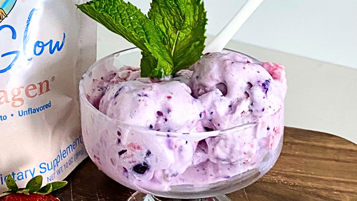 Low-Cal Collagen Ice Cream To Make At Home