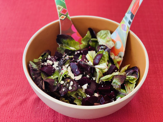 Beet Salad with Toasted Pumpkin Seeds