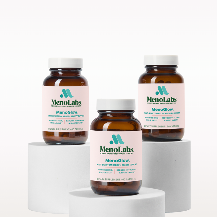 Shop MenoGlow 3-Pack of Probiotic for Menopause Support | MenoLabs