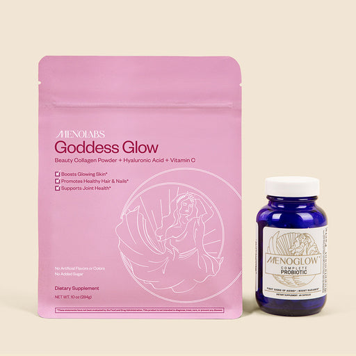 Glow Restore Bundle Goddess Glow Beauty Collagen® + MenoGlow®