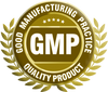 GMP, Good Manufacturing Practice Quality Product badge